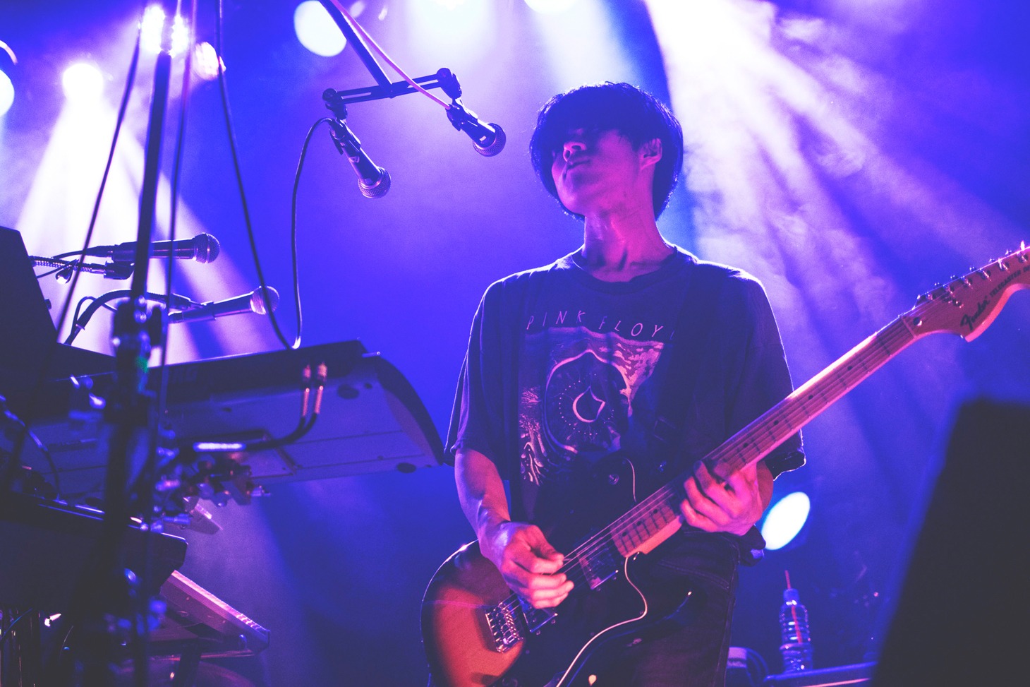 木幡太郎（G, Vo, Syn）（Photo by Hiroaki Kuwabara）