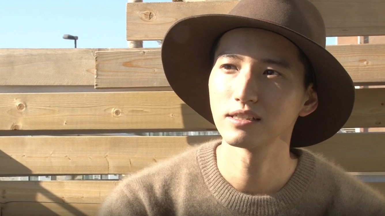 BS12 トゥエルビ「田口 淳之介 -TO THE NEXT LEVEL-」のワンシーン。