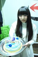 和田輪とバースデーケーキ。