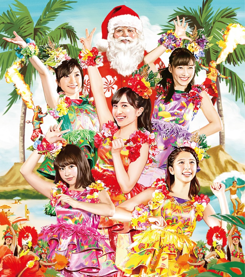 ももいろクローバーZ「ももいろクリスマス2016 ～真冬のサンサンサマータイム～」Blu-rayジャケット