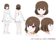 アニメ「AKIBA'S TRIP -THE ANIMATION-」に登場するキャラクター「まな」。
