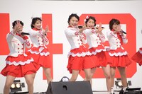 NGT48「祝・メジャーデビュー！ NGT48ここからプレーボール！＠HARD OFF ECOスタジアム新潟」新潟・HARD OFF ECOスタジアム新潟公演の模様。