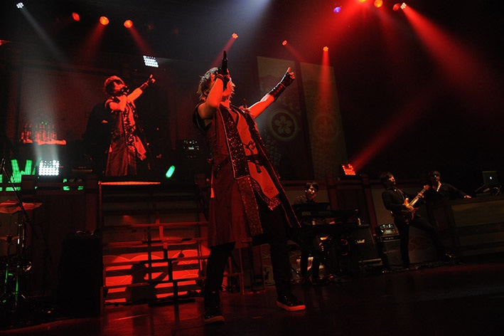 「浦島坂田船 Spring Tour 2017 ～春の宴～」東京公演の様子。（撮影：岡本麻衣）