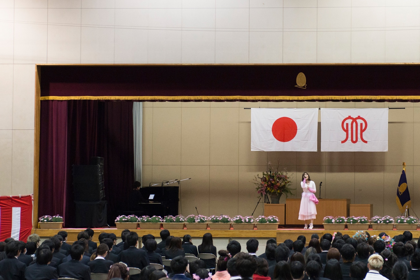 大原櫻子のサプライズライブの様子。（撮影：田中聖太郎）