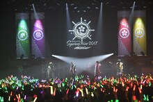 「浦島坂田船 Spring Tour 2017 ～春の宴～」東京公演の様子。（撮影：岡本麻衣）