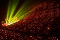 fripSide「fripSide LIVE TOUR 2016-2017 FINAL in Saitama Super Arena-Run for the 15th Anniversary-supported by animelo mix」の様子。