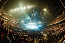 WANIMA「JUICE UP!! TOUR FINAL」の様子。（撮影：瀧本JON...行秀）