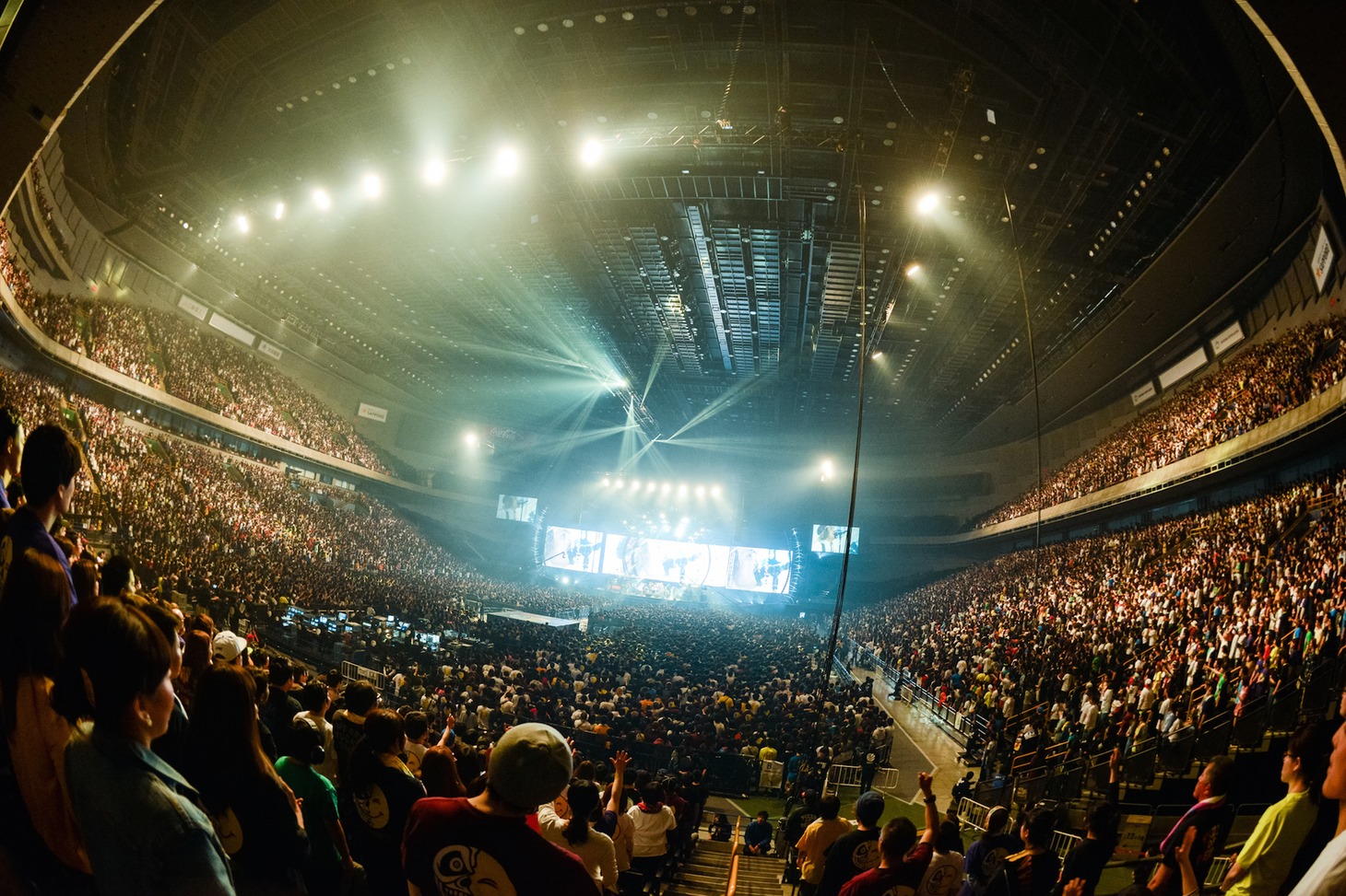 WANIMA「JUICE UP!! TOUR FINAL」の様子。（撮影：瀧本JON...行秀）
