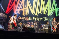 WANIMA「JUICE UP!! TOUR FINAL」の様子。（撮影：瀧本JON...行秀）