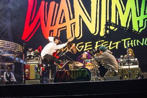 WANIMA「JUICE UP!! TOUR FINAL」の様子。（撮影：瀧本JON...行秀）
