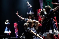 3月22日に東京・Zepp Tokyoにて開催されたけやき坂46の単独公演の様子。