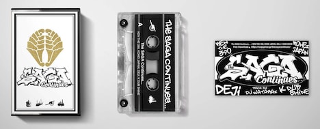 「The SAGA Continues...」カセットテープ。