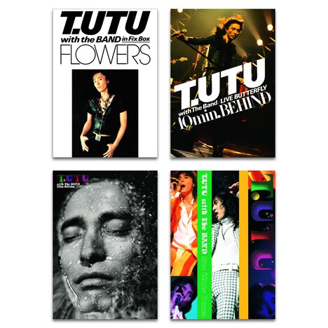 T.UTU with The BAND DVD4作品のジャケット。