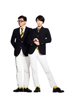 TWEEDEES。左から沖井礼二、清浦夏実。