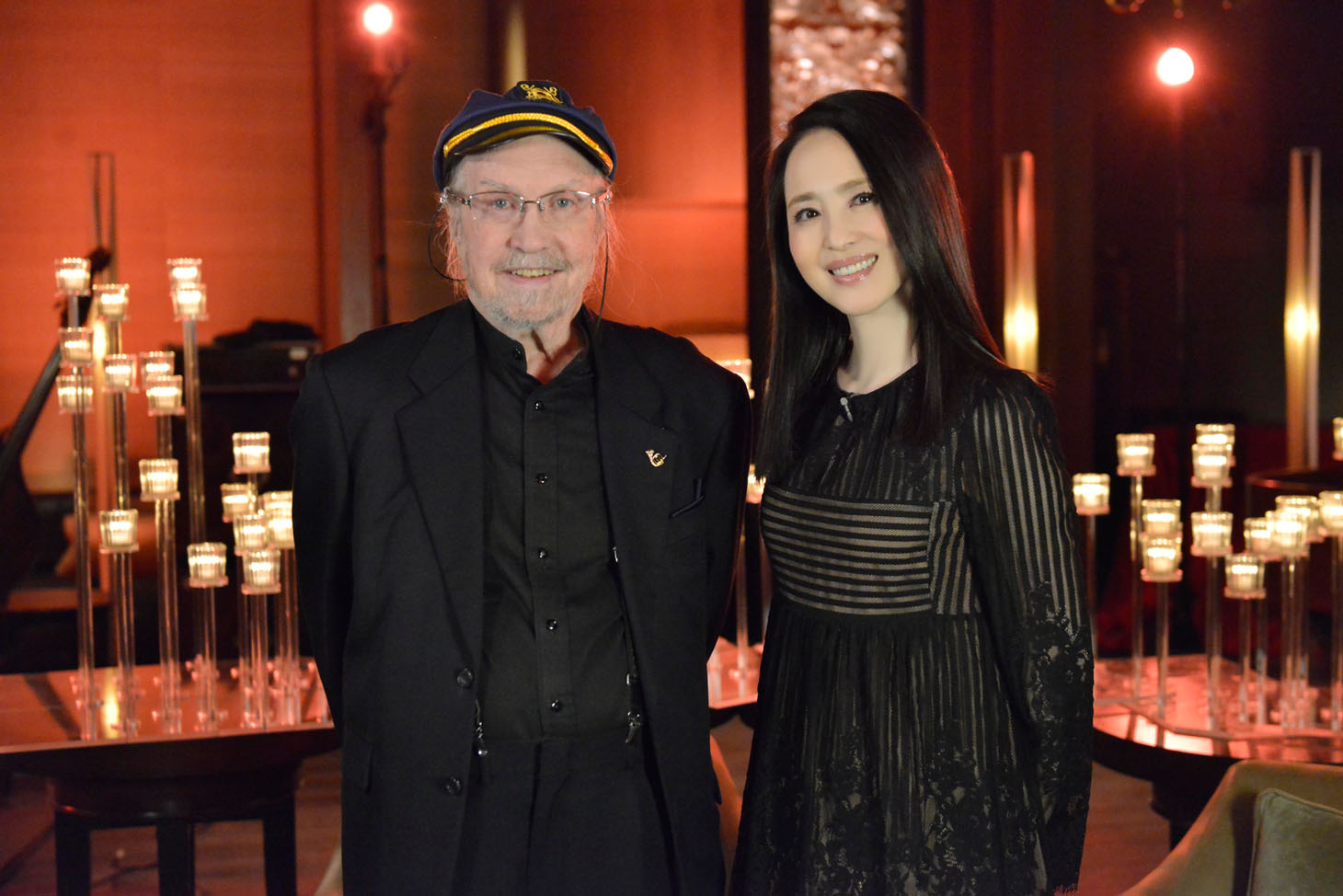 デビッド・マシューズと松田聖子。（写真提供：NHK）