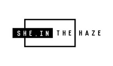 She,in the hazeロゴ