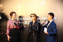 「アジア映画大賞」でのYOSHIKI。