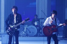 エレファントカシマシと斉藤和義。(c)フジテレビ