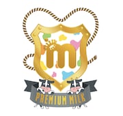 「PREMIUM MILK」ロゴ