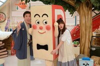 左から春風亭昇々、Pちゃん、藤原さくら。