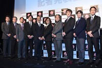 「ANiUTa」参画会社の各代表者。