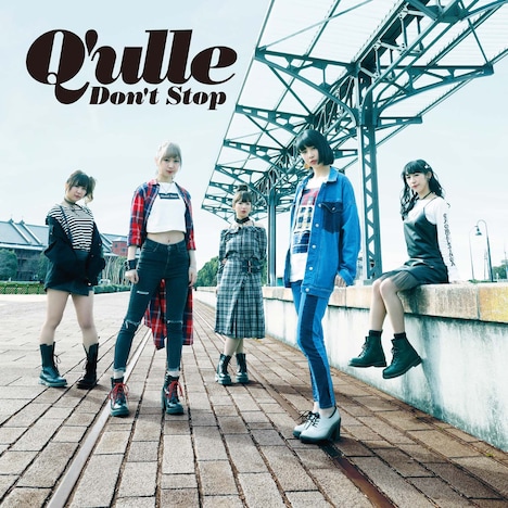 Q'ulle「DON'T STOP」CD+DVD仕様ジャケット