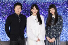 左から今田耕司、知英、中条あやみ。(c)日本テレビ
