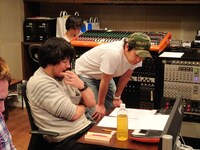 「ココロシティ」レコーディングの様子。