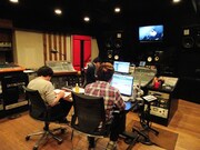 「ココロシティ」レコーディングの様子。
