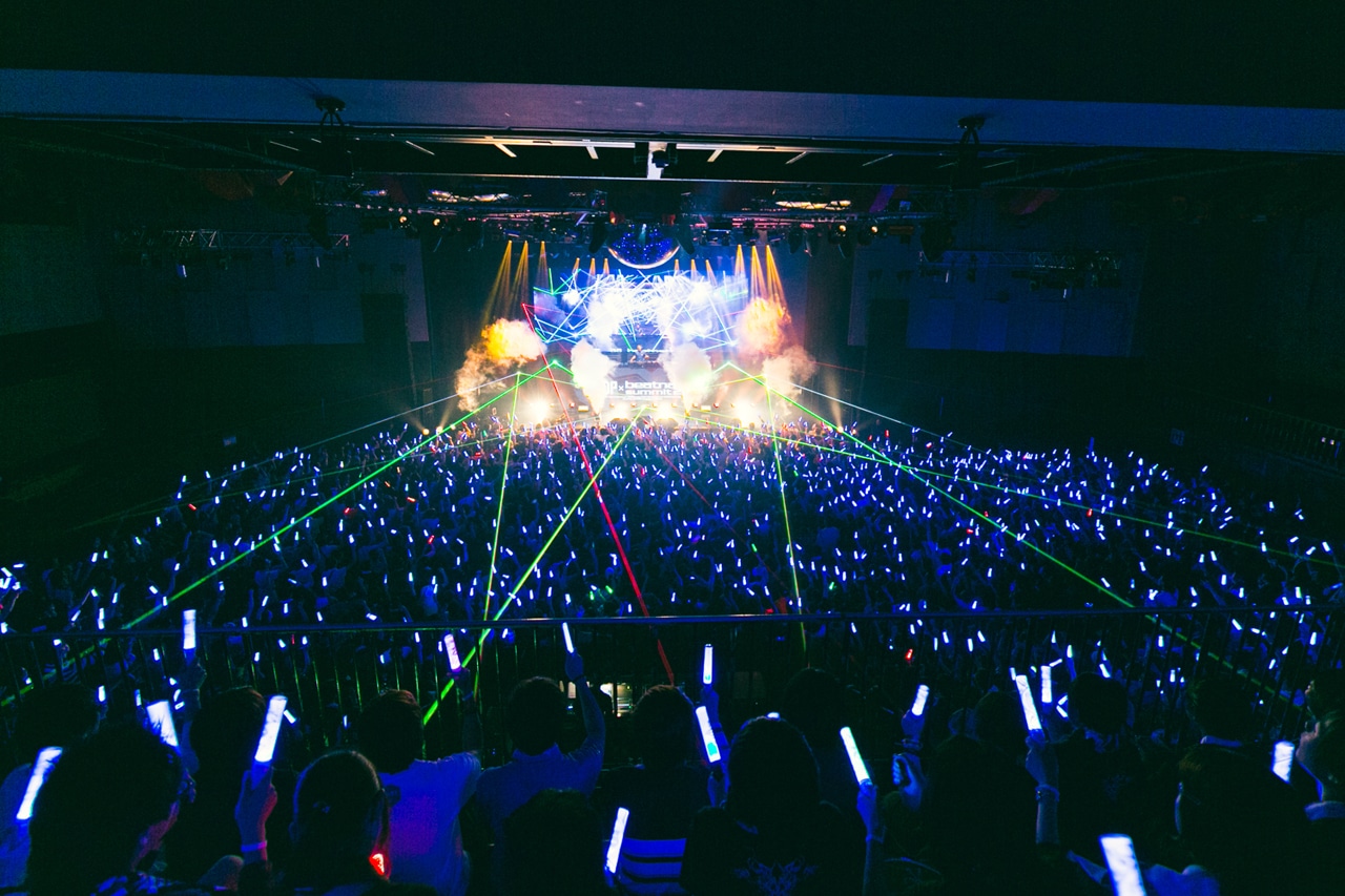 「EDP×beatnation summit 2017 -beatnation 10th Anniversary-」の様子。