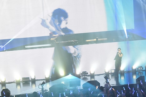 Y&Co.（奥）とDai.（手前）。