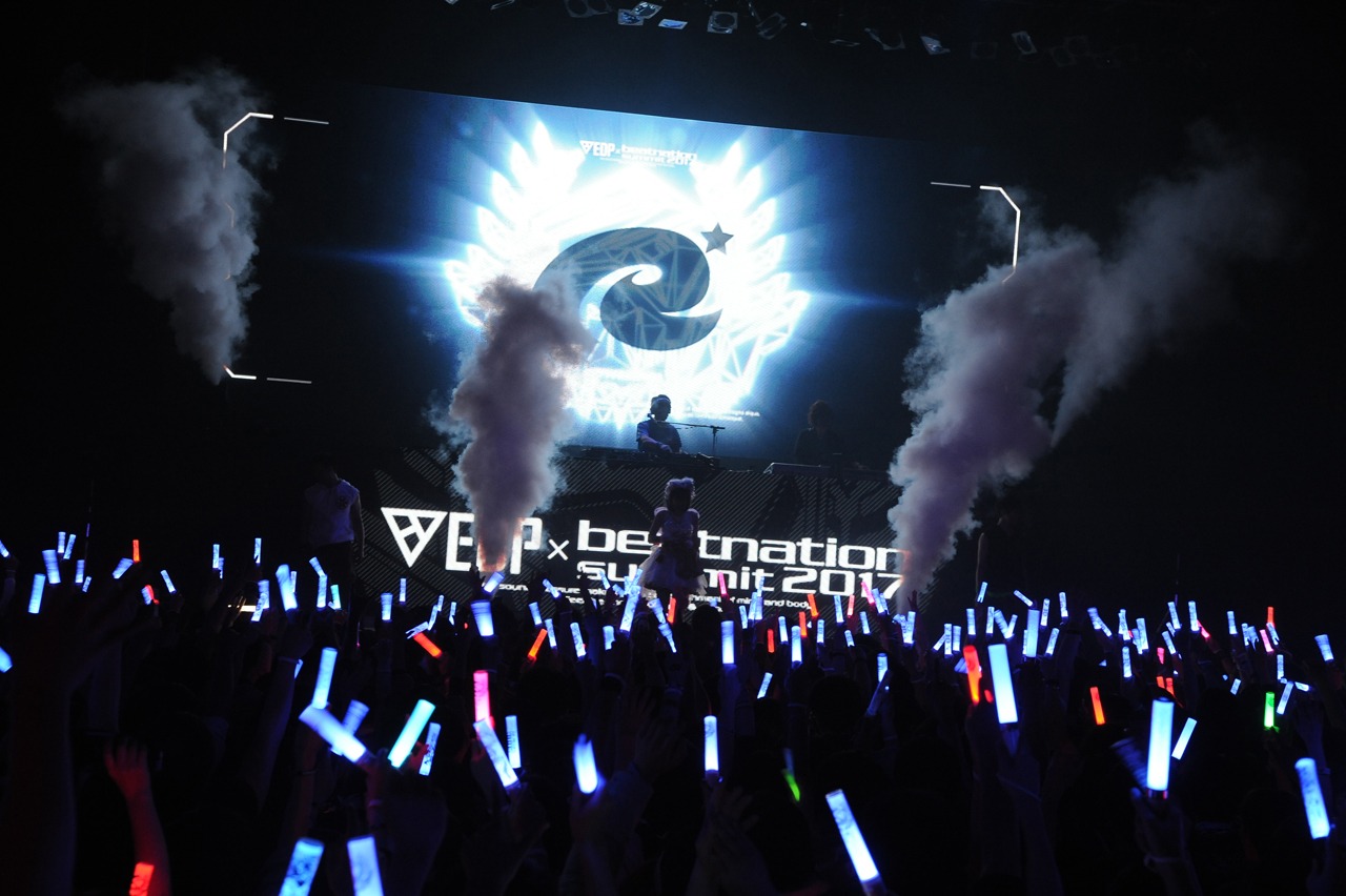 「EDP×beatnation summit 2017 -beatnation 10th Anniversary-」の様子。