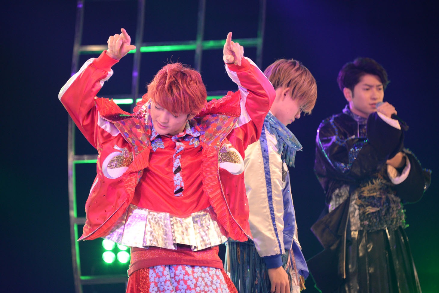 スタジオライブの様子。