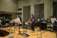 新CM「スタジオ」編の撮影時の様子。