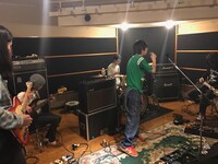 踊ってばかりの国の練習風景。