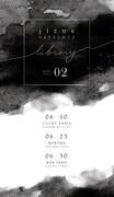 「jizue presents Library vol.2」フライヤー