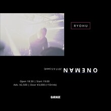 「RYOHU ONEMAN」フライヤー