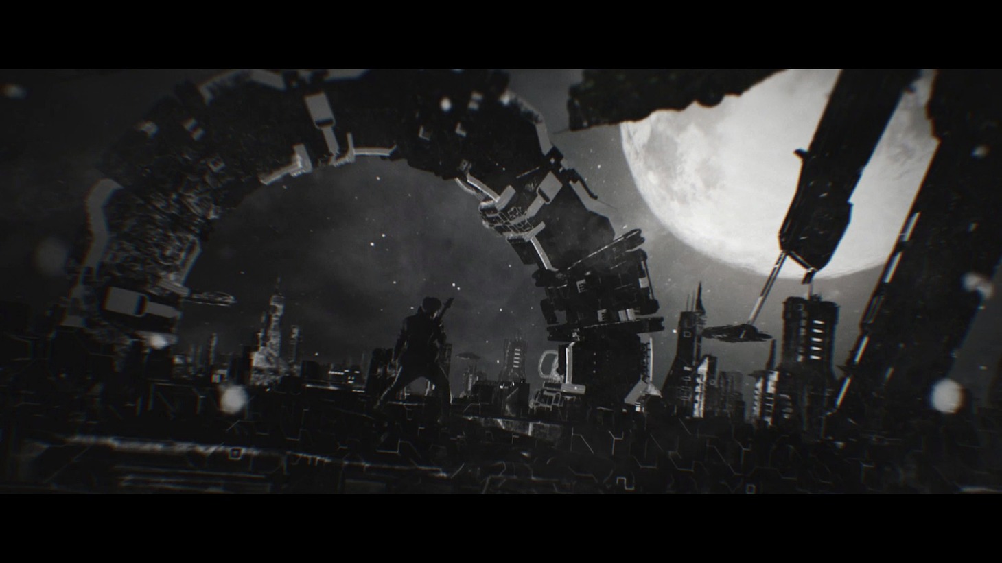 「TRAGEDY:ETERNITY」ミュージックビデオのワンシーン。
