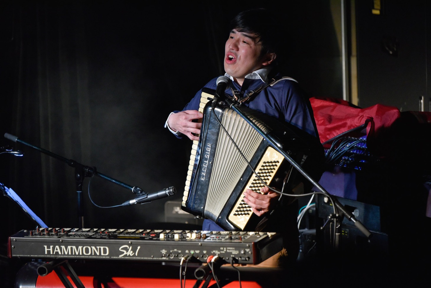 谷口雄（Key, G, Banjo）（Photo by Kayoko Yamamoto）
