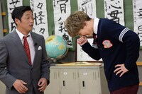 団長先生とユーキ。