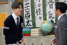 カイと団長先生。