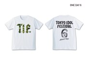 「TOKYO IDOL FESTIVAL 2017」限定ステージ観覧可能オリジナルTシャツ付き入場券、3日目入場券のTシャツデザイン。