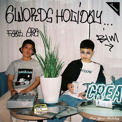 BIM「6 Words Holiday feat. ERA」配信ジャケット