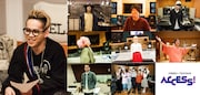 「FM802 × TSUTAYA ACCESS!」キャンペーンソングを歌うユニット「Buzz Connections」のメンバー。
