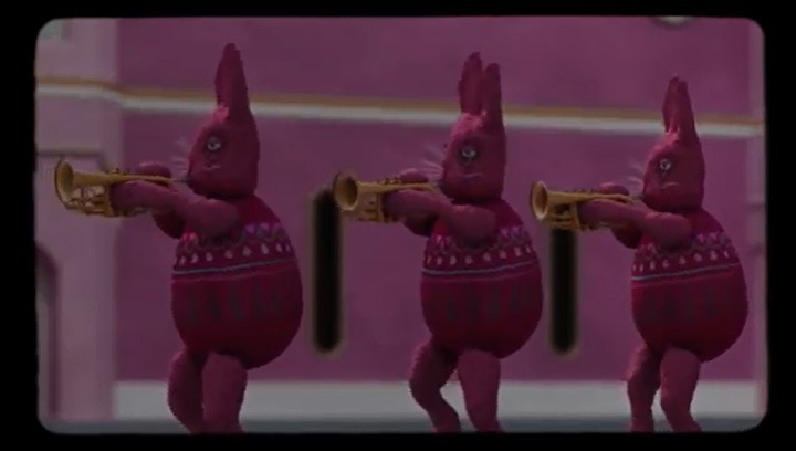 きゃりーぱみゅぱみゅ「良すた」ミュージックビデオのワンシーン。