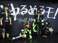 3月21日に開催された「ゆるめるモ！2マン企画『バトルニューニュー』」岡山・CRAZYMAMA KINGDOM公演でのゆるめるモ！