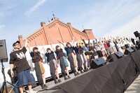 オーディション結果発表イベント「WACK EXHiBiTiON」の様子。