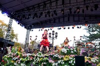 「水樹奈々 出雲大社御奉納公演～月花之宴～」のワンシーン。（撮影：上飯坂一）