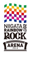「NIIGATA RAINBOW ROCK 2017」」アリーナ編ロゴ