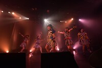 ばってん少女隊「ばってん少女隊の、田舎娘が四大都市のライブハウスを巡るツアー」LIQUIDROOM公演の様子。